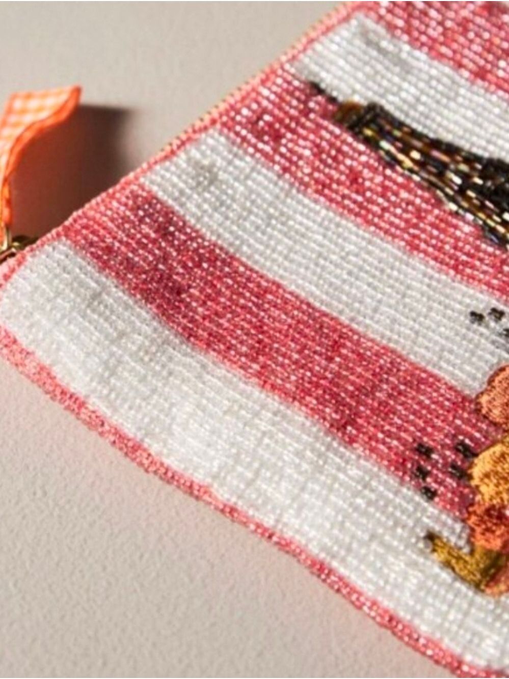NWT Anthropologie Fiona Beaded Pouch/Bag- City Edition In Paris - Picture 6 of 6